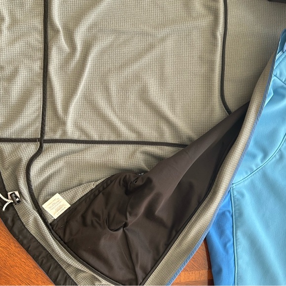 Marmot Tempo Blue Full-Zip Soft Shell Jacket XL - Picture 10 of 15